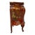 Red Lacquer & Scenic Chinoiserie Decorated 3-Drawer Bombay Chest C1920 For Sale - Image 17 of 18