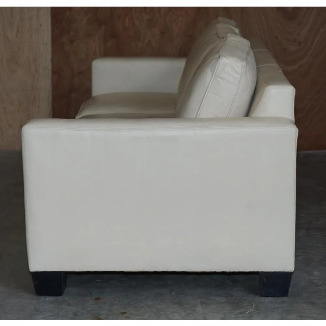 Leather & Mahogany Graham 3-4 Seater Sofa from Ralph Lauren For Sale - Image 16 of 18