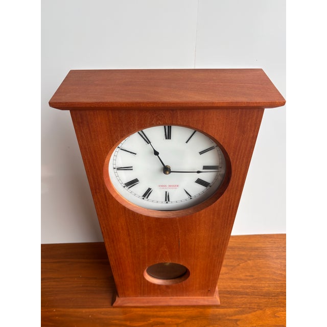 Thomas Moser Cherry Wood Mantle Clock. Signed and dated to backside. Clock is working and looks great! Cherry wood is very...