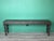 This is a solid built Spanish-Colonial style long console table with bras accent. This console has some marks and...