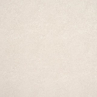 Schumacher Snakeskin Vinyl Wallpaper In Ivory For Sale