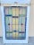 Antique Art Deco Leaded Stained Glass Pink Green Blue Yellow Windows - (2) Pair For Sale In Philadelphia - Image 6 of 13