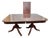 Antique American 2 Pedestal Mahogany Dining Table Early 19th Century For Sale