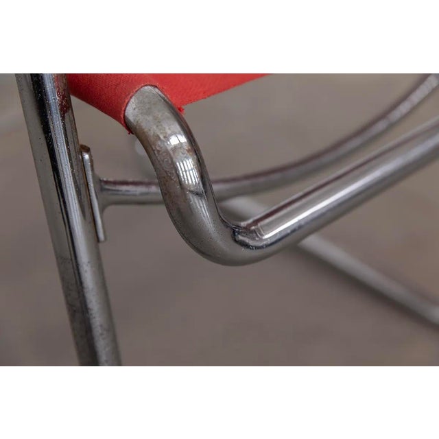 1930s Red Chair by František Berger for Hynek Gottwald, 1932 For Sale - Image 5 of 8