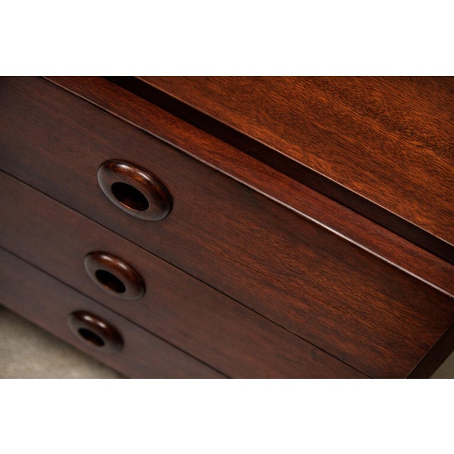 Geraldo De Barros Brazilian Modern Office Cabinet in Rosewood, Hobjeto, 1970s(Sold Individually) For Sale - Image 12 of 15