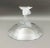Glass Vintage Lalique Crystal France Plumeria Orchid Glass Pedestal Centerpiece Compote Bowl For Sale - Image 7 of 8