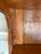 Wood Antique Circa 1900 Golden Oak and Glass Corner China Cabinet For Sale - Image 7 of 11
