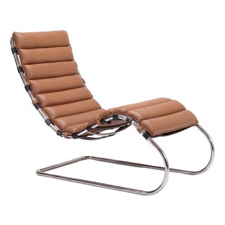 Ludwig Mies Van Der Rohe Mr Chaise for Knoll, Circa 1965 For Sale