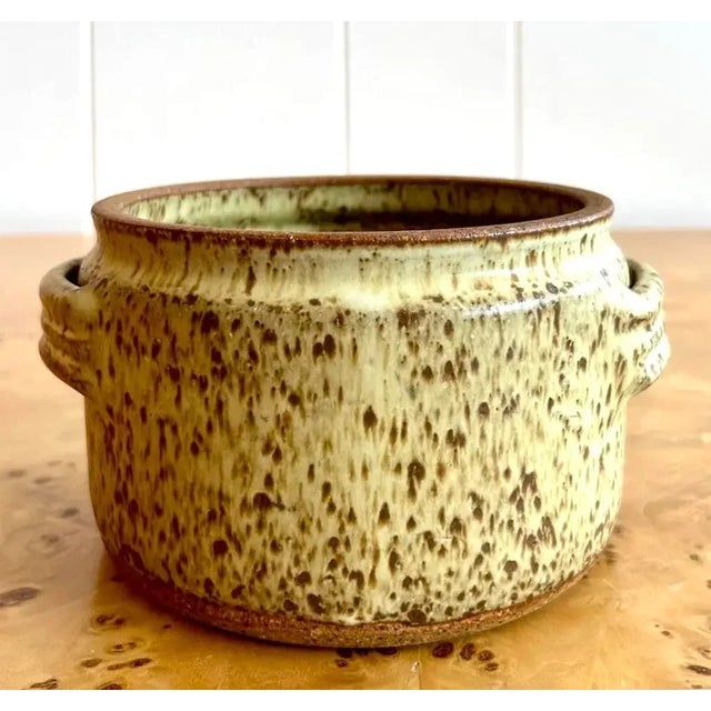 Vintage Boho Studio Pottery Dish For Sale In West Palm - Image 6 of 7