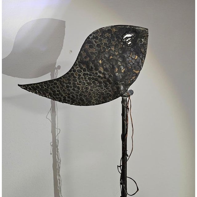 Copper Wired Floor Lamps with Small Stones, Set of 2 For Sale - Image 17 of 18