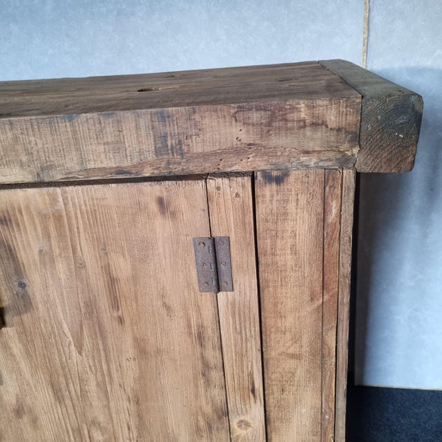 Wooden Workbench, Early 1900s For Sale - Image 4 of 12