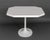 Mid-Century Modern Eero Saarinen Style Modern White Tulip Center Table For Sale - Image 3 of 8