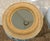 Wood Vintage Round Handwoven Rattan Mirror With Openwork Knot Motif - 14"diameter Mirror For Sale - Image 7 of 10