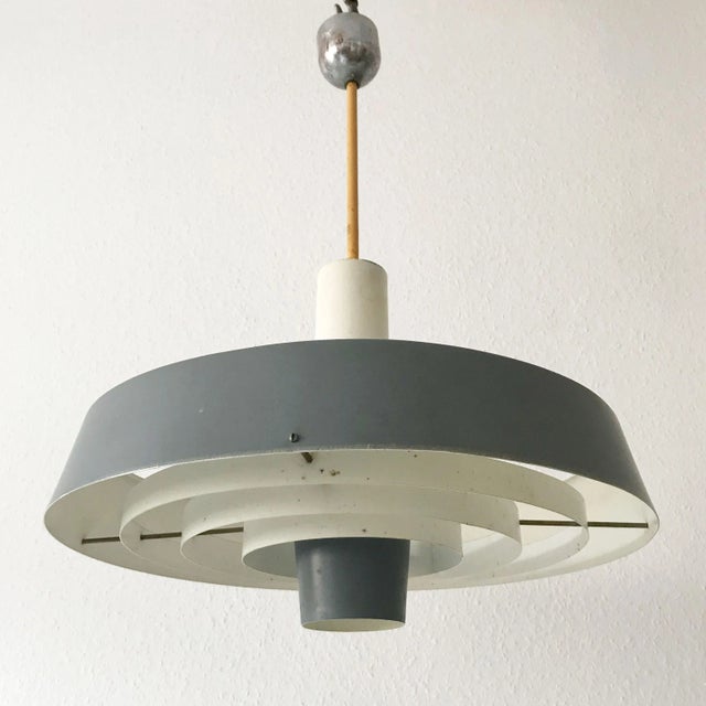 Bornholmpendel Ceiling Lamp by Finn Monies & Gunnar Jensen for Louis Poulsen, 1960s For Sale - Image 17 of 17