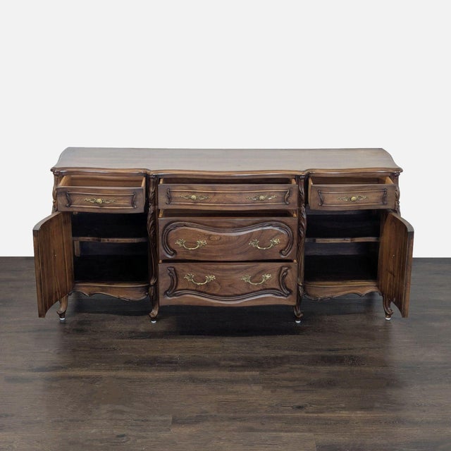 French Provincial Vintage French Provincial Sideboard For Sale - Image 3 of 10