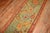 Zabihi Collection Bright Green Antique Colorful Oushak Runner - 2'6" x 15'1" For Sale In New York - Image 6 of 8