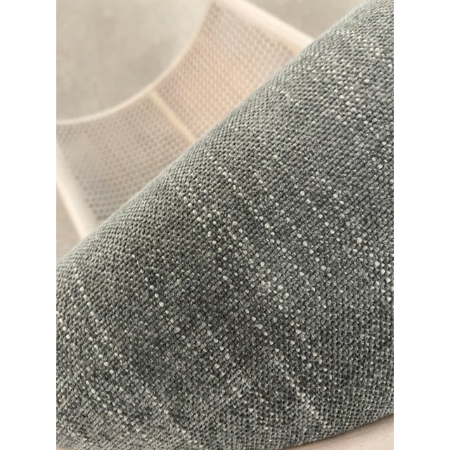 McGuire "Taru" Cane and Upholstered Dining Chair by Designer Laura Kirar For Sale In West Palm - Image 6 of 8