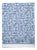 Aria Fitted Sheet, Twin - Lavender & Blue For Sale