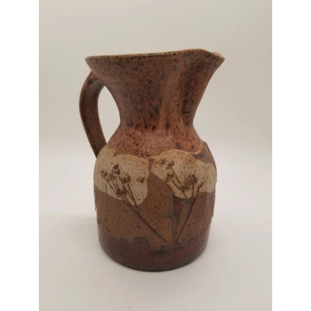 1980s Stone Mountain Studio Pottery Rustic Stoneware Jug For Sale In Washington DC - Image 6 of 6