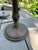 American Vintage Brass and Metal Banker's Lamp For Sale - Image 3 of 9