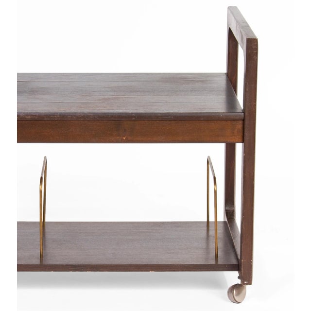 Contemporary Vintage Serving Cart, 1970s For Sale - Image 3 of 5