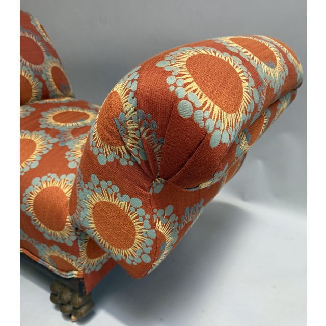 Late 19th Century Children's Scroll-Arm Chaise Lounge For Sale - Image 9 of 12