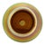 Gold Oversized Antique Steuben Gold Aurene Bulbous Art Glass Vase, Unsigned, C1920 For Sale - Image 8 of 8