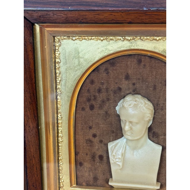 Traditional Wax Portrait of William Motherwell, Scottish Poet (1797-1835) by John Fillans For Sale - Image 3 of 9