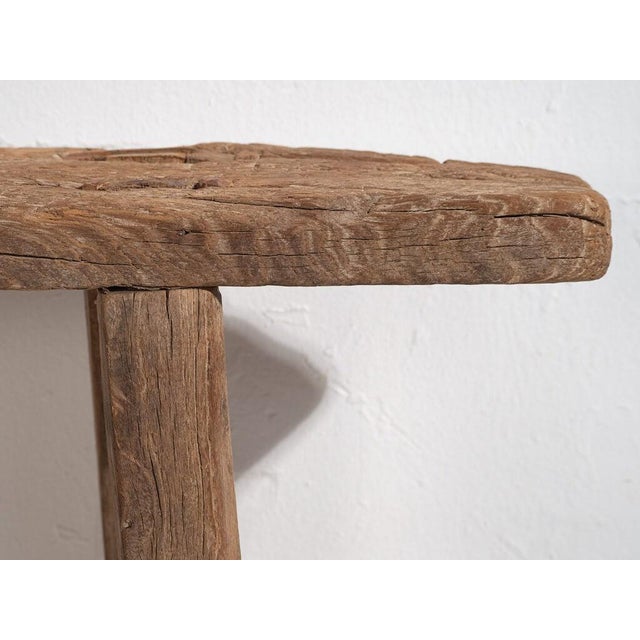 Antique Wooden Bench, 1870s For Sale - Image 5 of 9