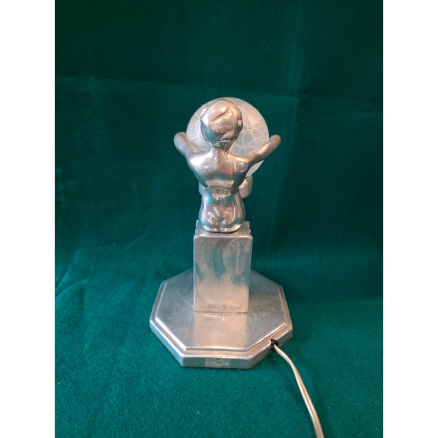 Art Deco 1970s Art Deco Accent Lamp For Sale - Image 3 of 9