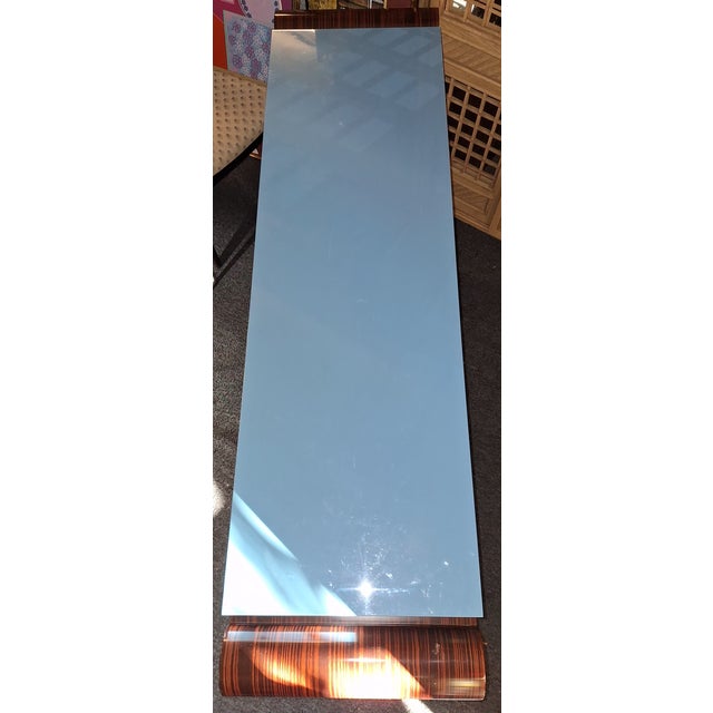 1970s Mid Century Modern Signed Decca Console Table For Sale - Image 9 of 16