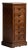 19th Century France Rich Walnut Brown Narrow Walnut Semainier For Sale