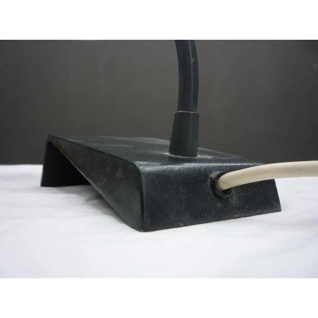 Black Model 6813 Table Lamp from Kaiser Idell, 1960s For Sale - Image 8 of 12