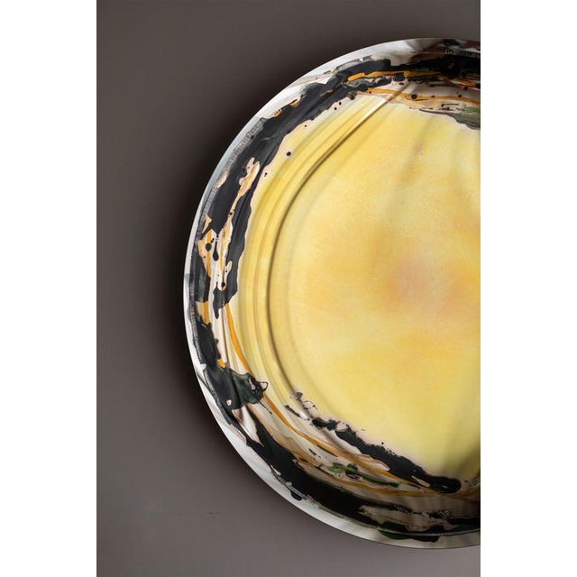 White Aura Wall Mirror by Oom Glass For Sale - Image 12 of 16