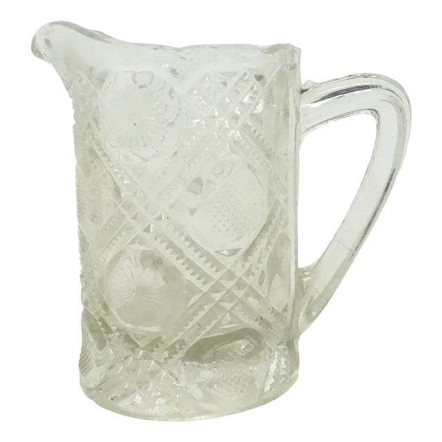 Art Deco Milk Jug from Ząbkowice Glassworks, Poland, 1950s For Sale