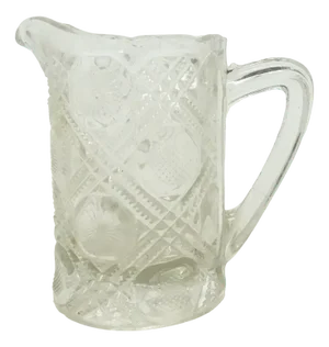 Art Deco Milk Jug from Ząbkowice Glassworks, Poland, 1950s