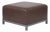 Axis Ottoman Avanti Pecan Titanium Frame For Sale
