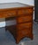 Victorian Burr Walnut Hand Dyed Leather Pedestal Desk For Sale - Image 3 of 18