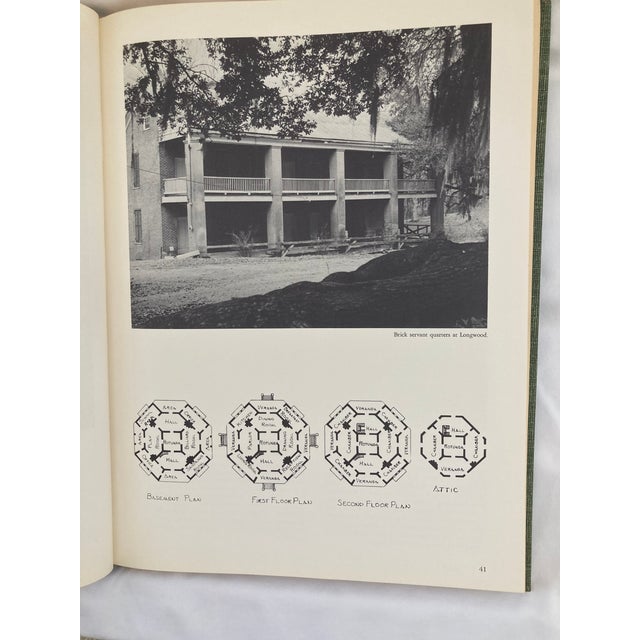 Ante-Bellum Homes of Natchez / an Oversized Vintage Coffee Table Book / 1970 For Sale - Image 9 of 13