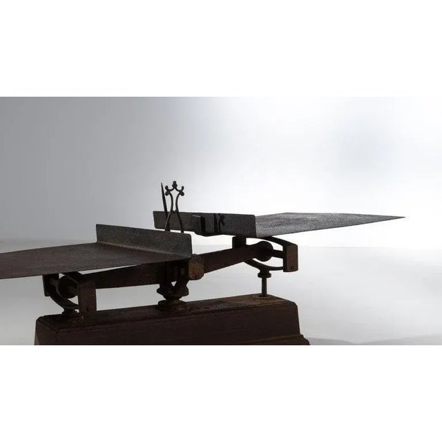 19th Century French Cast Iron Scale For Sale In Greensboro - Image 6 of 10