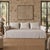 Greige Shelly Sofa Slip Covered For Sale - Image 8 of 8