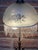 1960s Brass 2-Light Table Lamp with Bird Figurine and Beaded Glass Shade, 1960s For Sale - Image 5 of 13