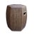 Chinese Hexagon Bamboo Theme Brown Ceramic Clay Garden Stool For Sale - Image 4 of 6