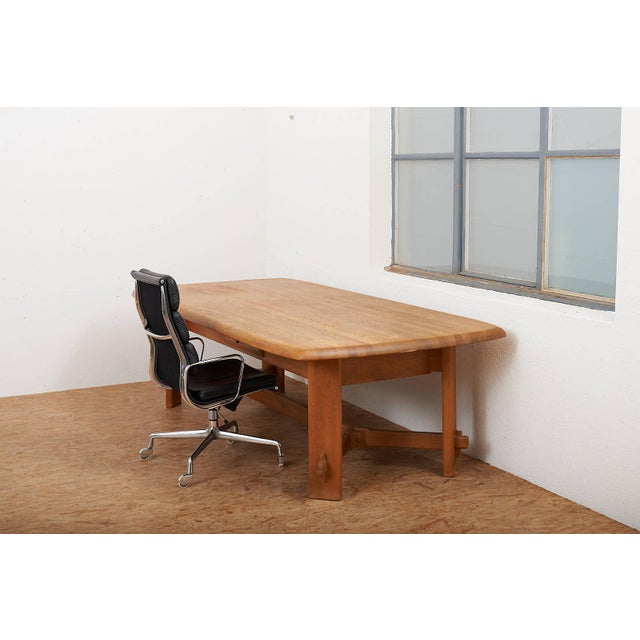 Vintage Table in Oak, 1987 For Sale - Image 13 of 15