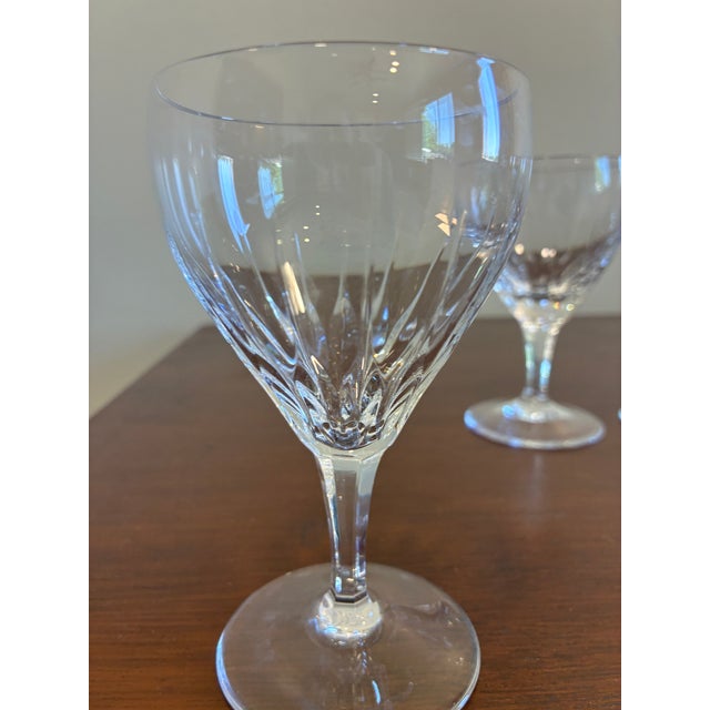 Vintage Josair Crystal Wine Glasses - Set of 4 For Sale - Image 10 of 10