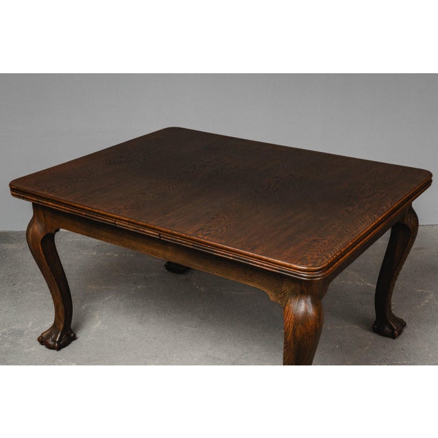 Extendable Dining Table in Oak For Sale - Image 14 of 18