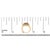 10K Yellow Gold Plated .925 Sterling Silver 1/2 Cttw Champagne Diamond Step Up Ring - Size 7 For Sale In New York - Image 6 of 6