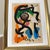 Paper 1970s Peter Robert Keil Original Painting Abstract Miro Style Modern Art Signed Framed For Sale - Image 7 of 8