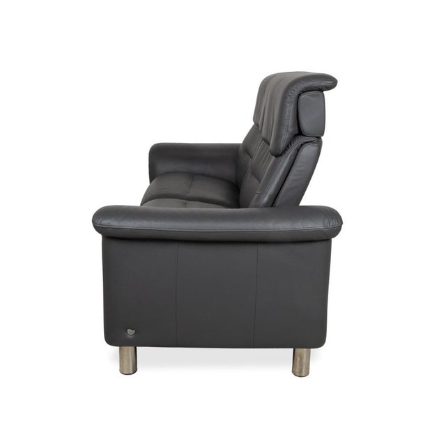 Green Leather Como Two-Seater Sofa from Stressless For Sale - Image 16 of 17