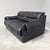 Black Vintage Two-Seater Sofa in Black Leather by Dreipunkt, 1970s For Sale - Image 8 of 17